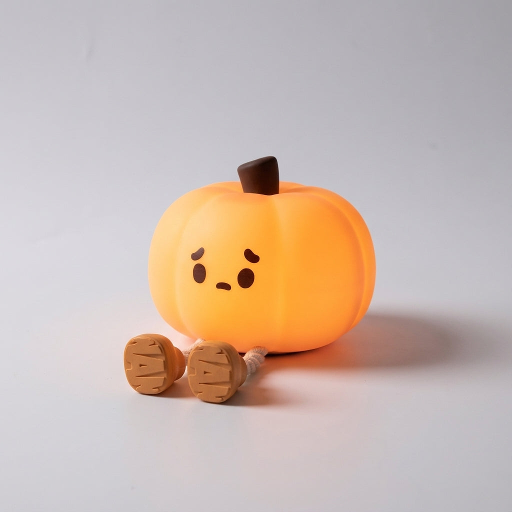 Adorable Pumpkin Shaped Night Light