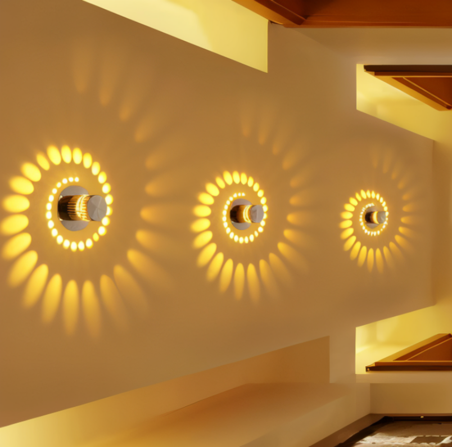 Sleek Cylinder LED Wall Lamp for Indoor Ambiance