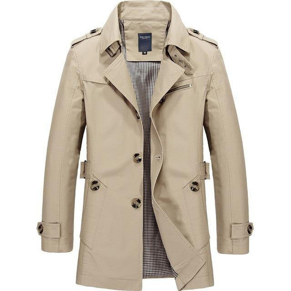 Timeless Elegance Trench Coat