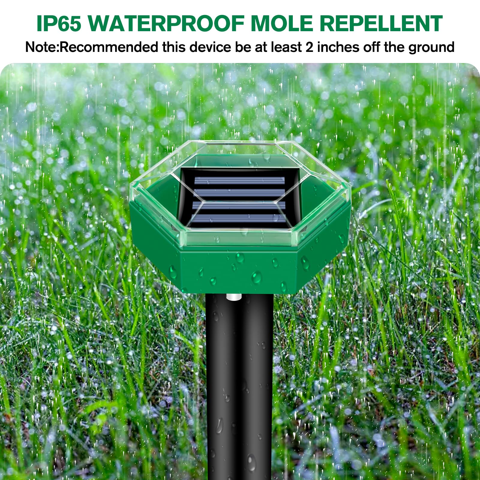 Eco-Friendly Ultrasonic Pest Defense System - 4 Pack