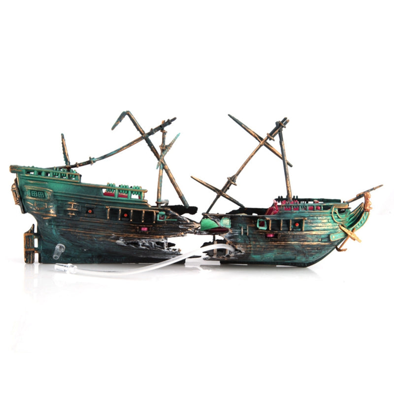 Grand Nautical Ruins Aquarium Ornament