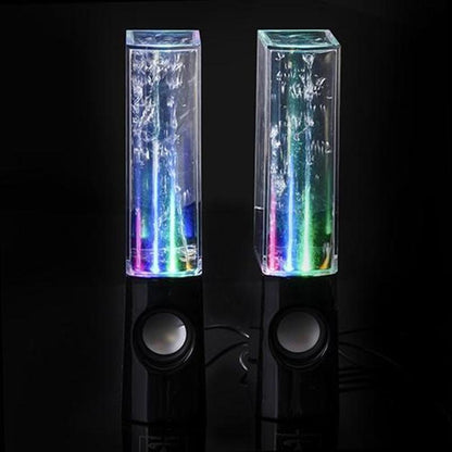 Illuminated Aqua Sound Speakers
