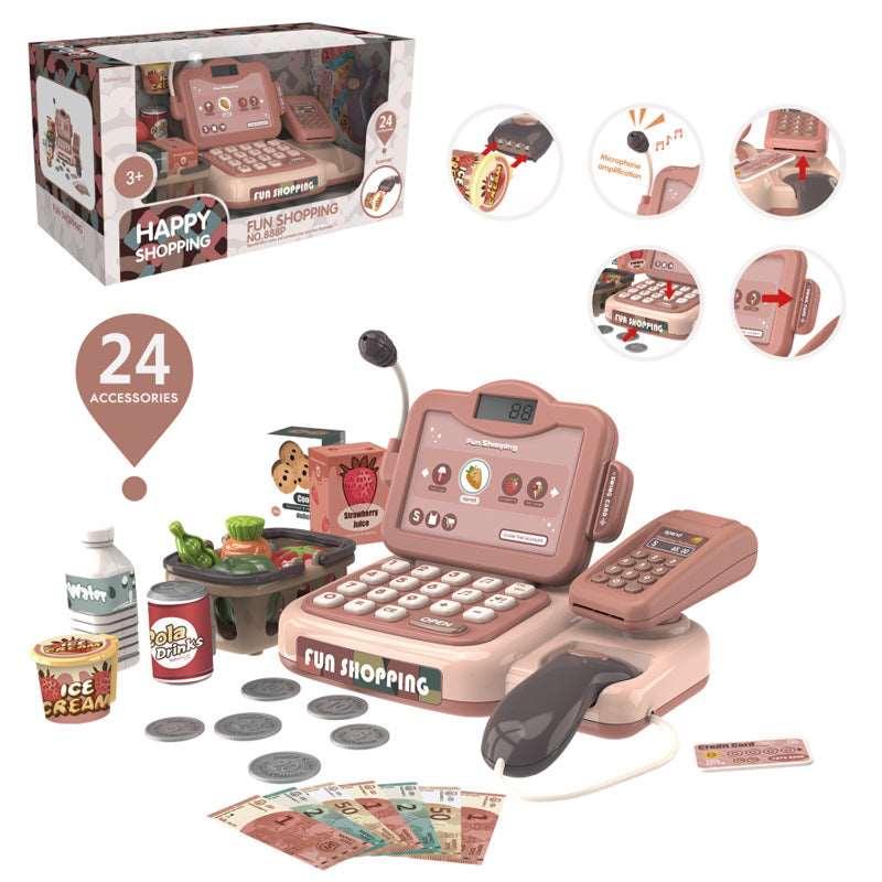 Interactive Learning Cash Register Toy
