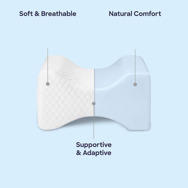 Comfort Leg Support Pillow Crafted from Adaptive Foam