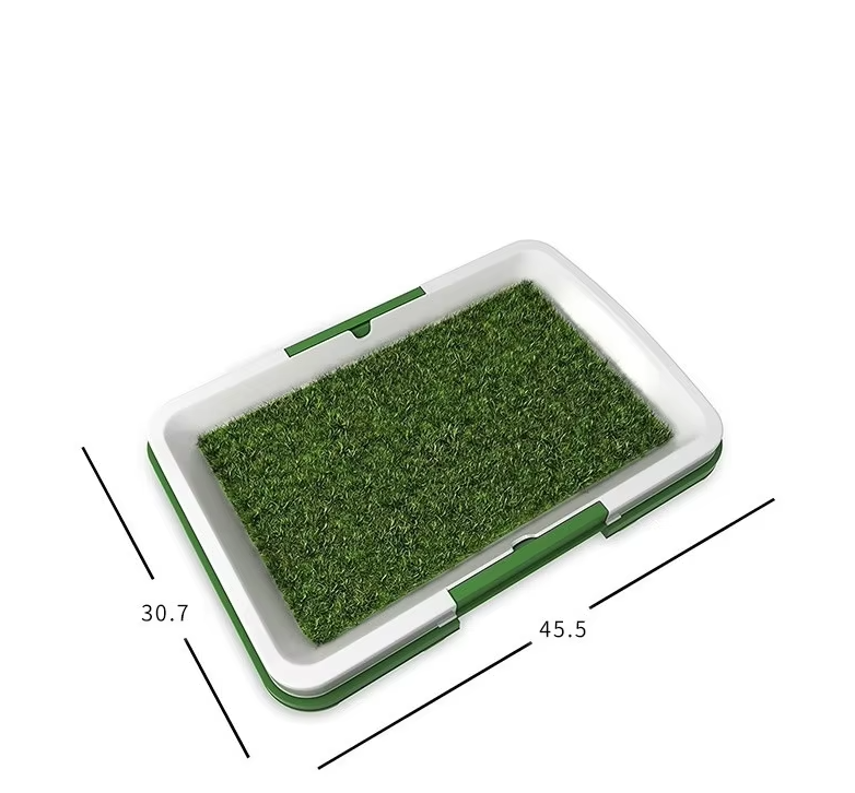 Indoor/Outdoor Pet Relief Station with Easy Clean Design