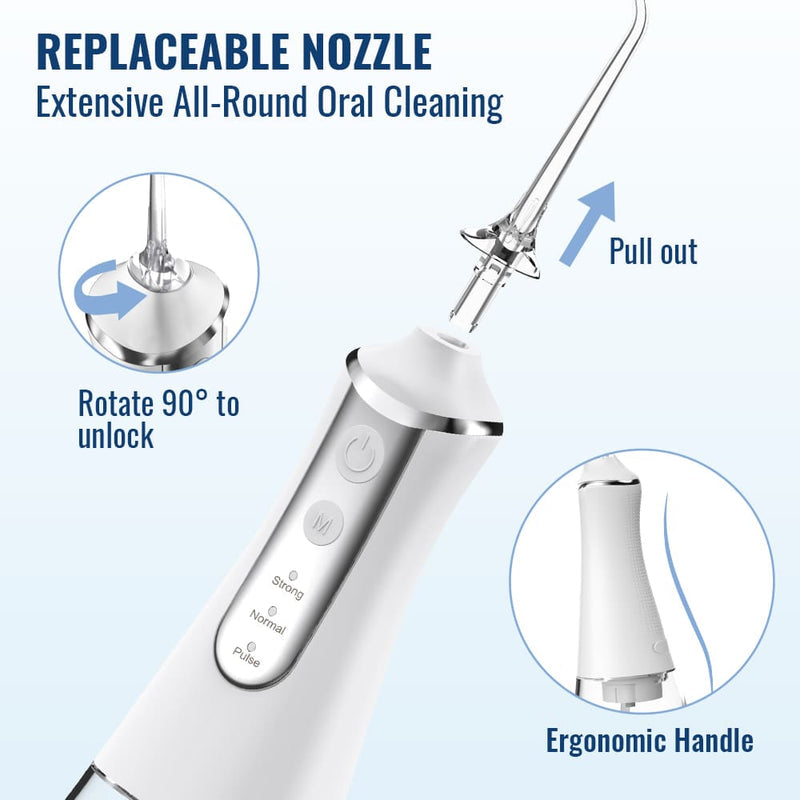 Ultimate Oral Care Water Flosser with Rechargeable Battery
