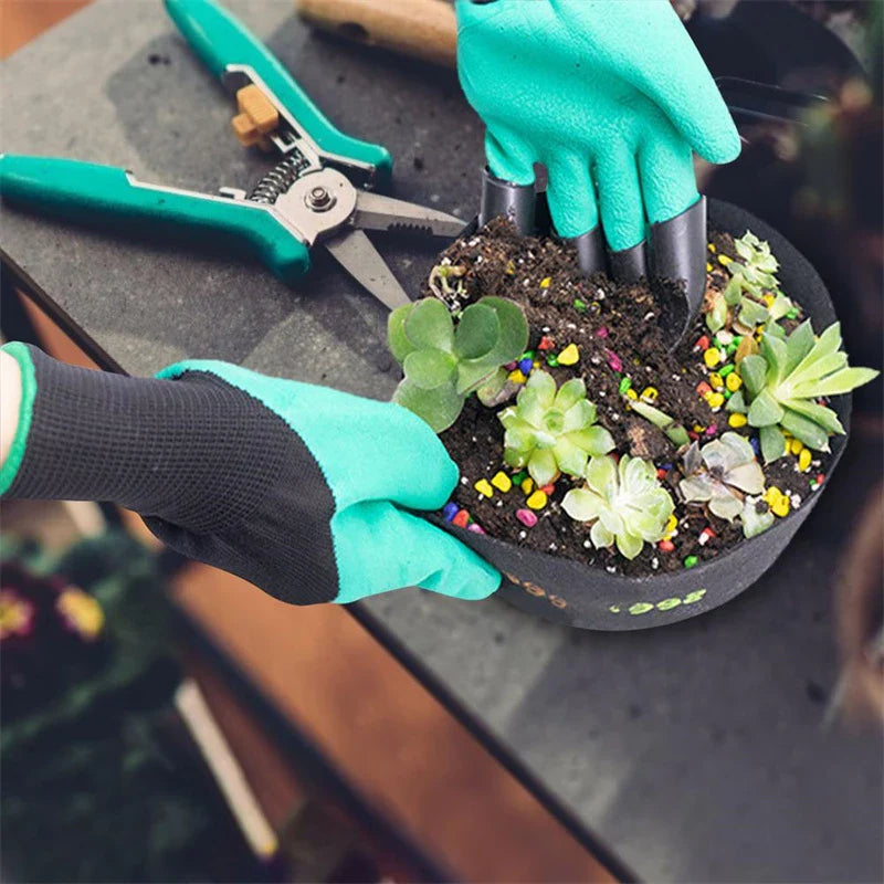 GardenPro Claw Gloves for Effortless Gardening
