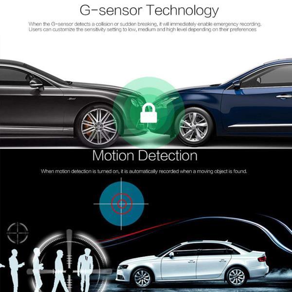 Dual-Lens Car Dash Camera for Ultimate Road Safety