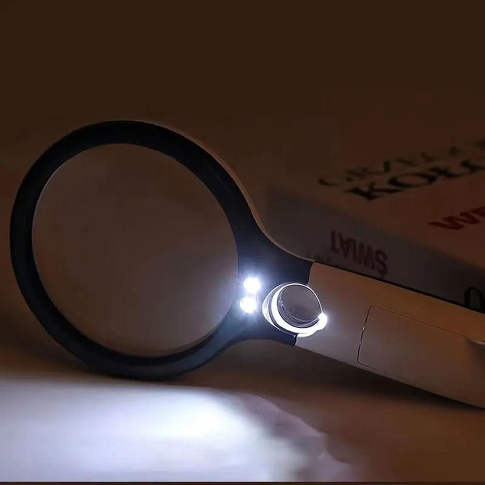 ClarityPro 45x Handheld Magnifier with LED Illumination