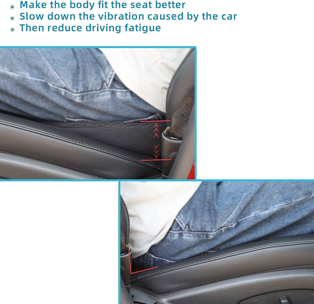 DriveWell – Comfortable Support Cushion for Long Trips
