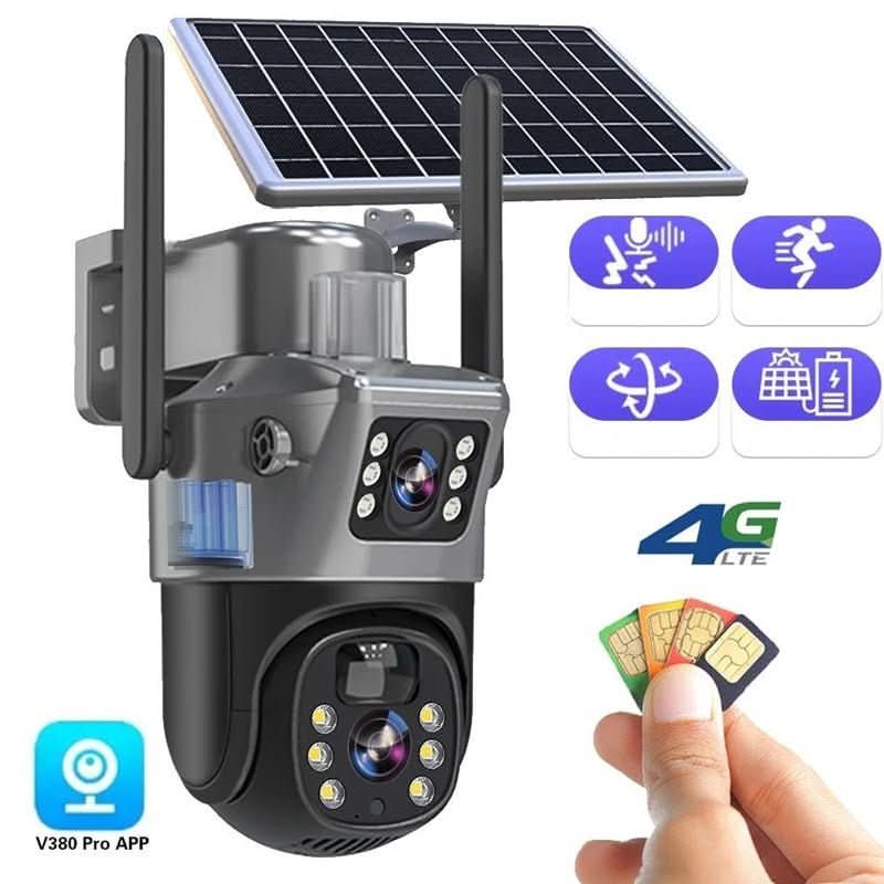 Securify 4K Solar-Powered Wireless Surveillance Camera