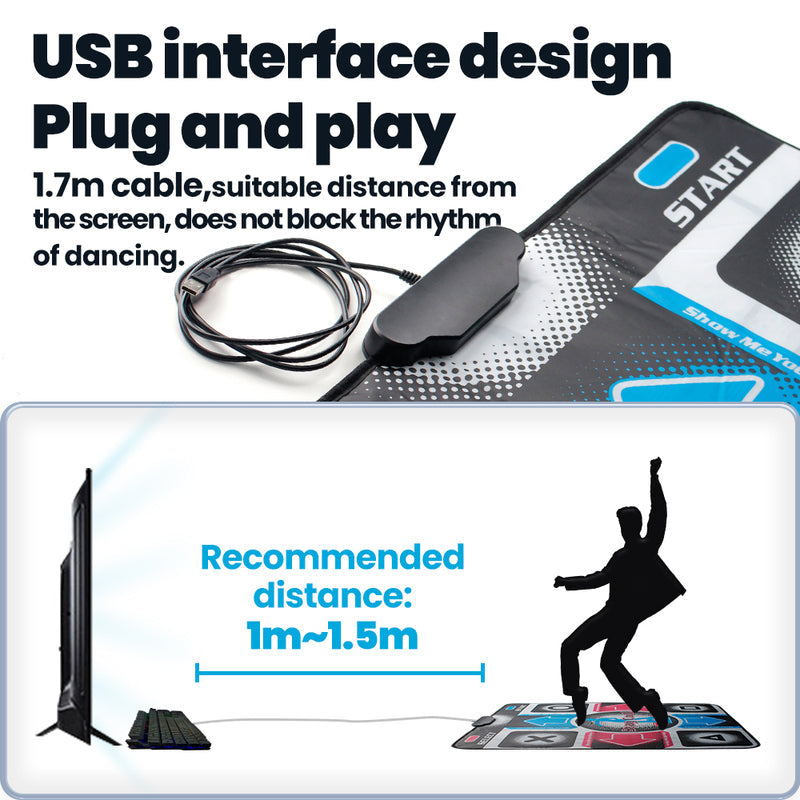 GrooveStep Mat | Engaging Fitness Game Surface for Everyone