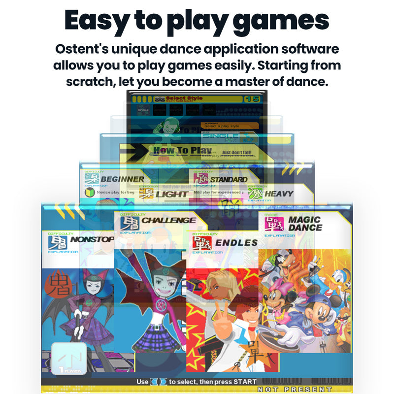 GrooveStep Mat | Engaging Fitness Game Surface for Everyone