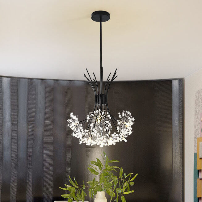 Luxe Crystal LED Chandelier for Modern Elegance