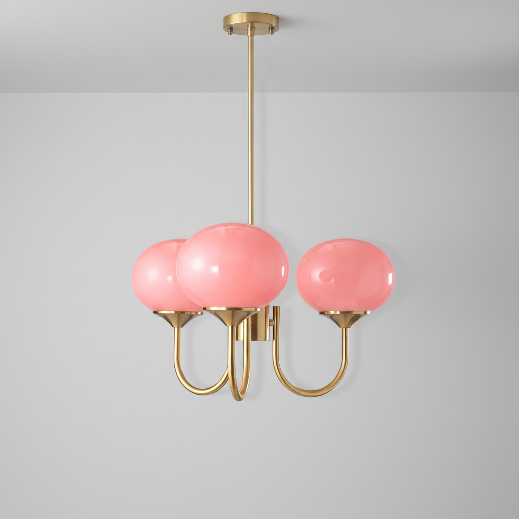 Gold Metal Ceiling Light Fixture