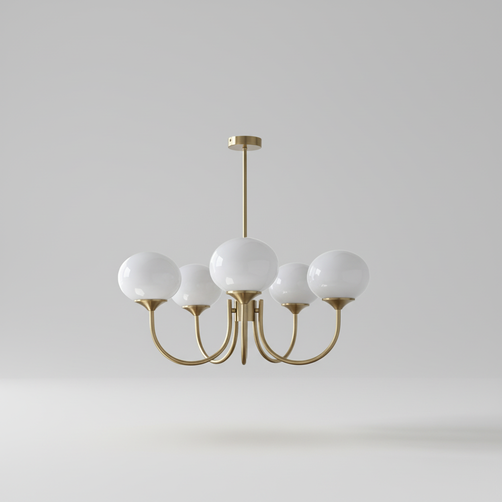 Gold Metal Ceiling Light Fixture