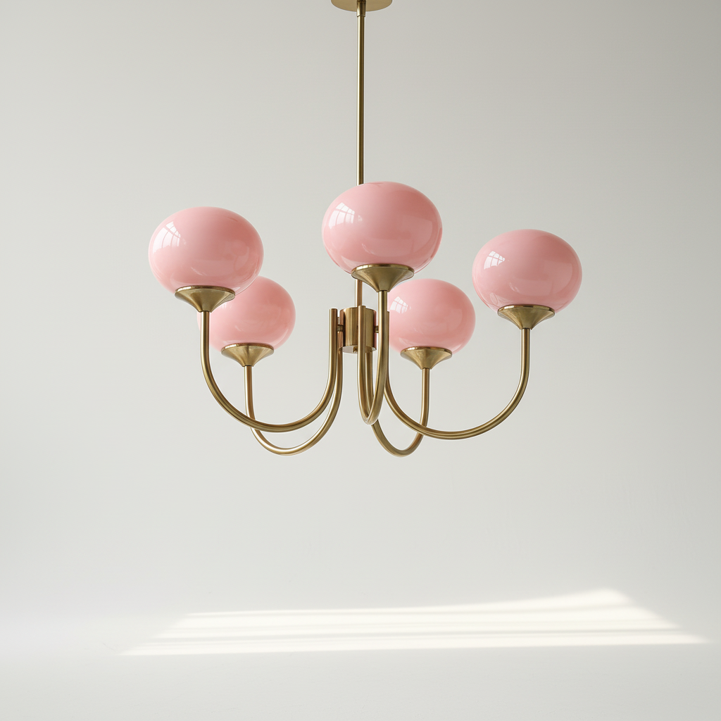Gold Metal Ceiling Light Fixture