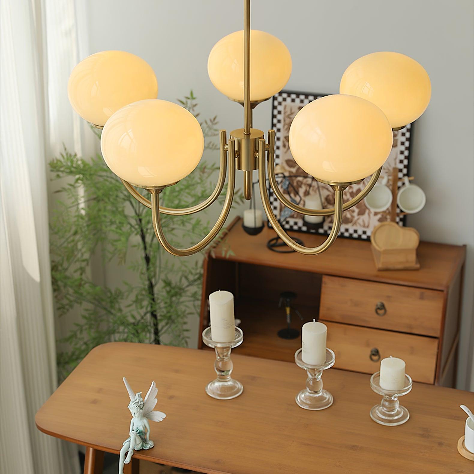 Gold Metal Ceiling Light Fixture