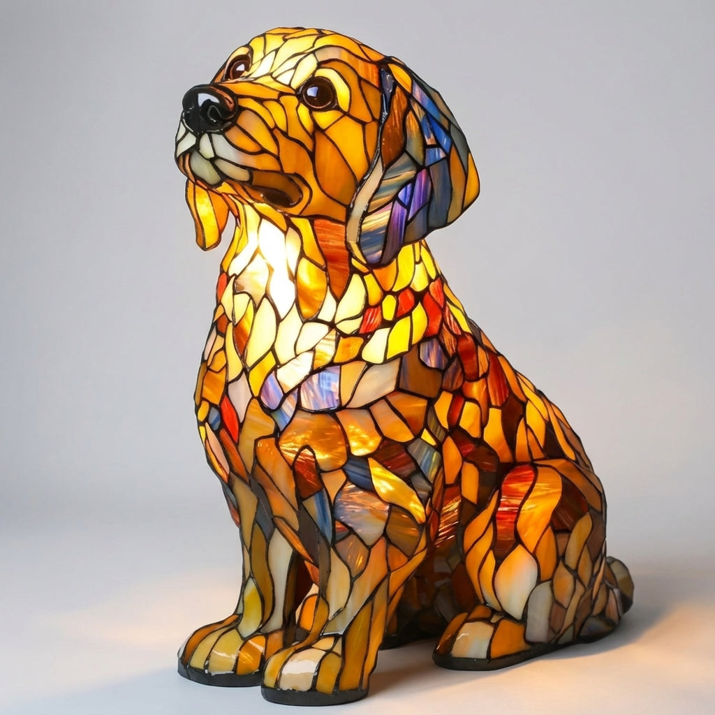 Accent Lamp with Decorative Animal Design