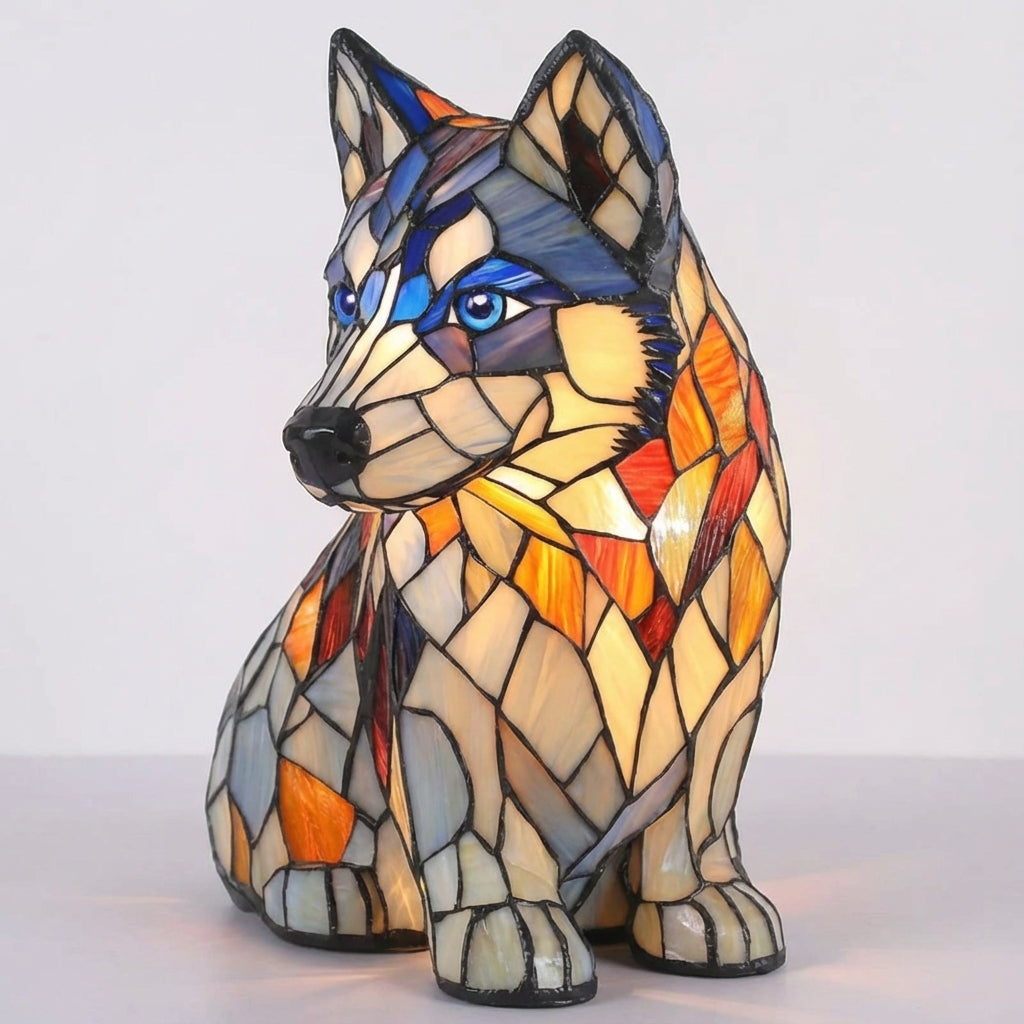 Accent Lamp with Decorative Animal Design