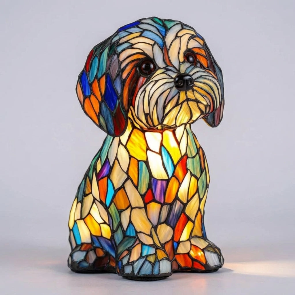 Accent Lamp with Decorative Animal Design