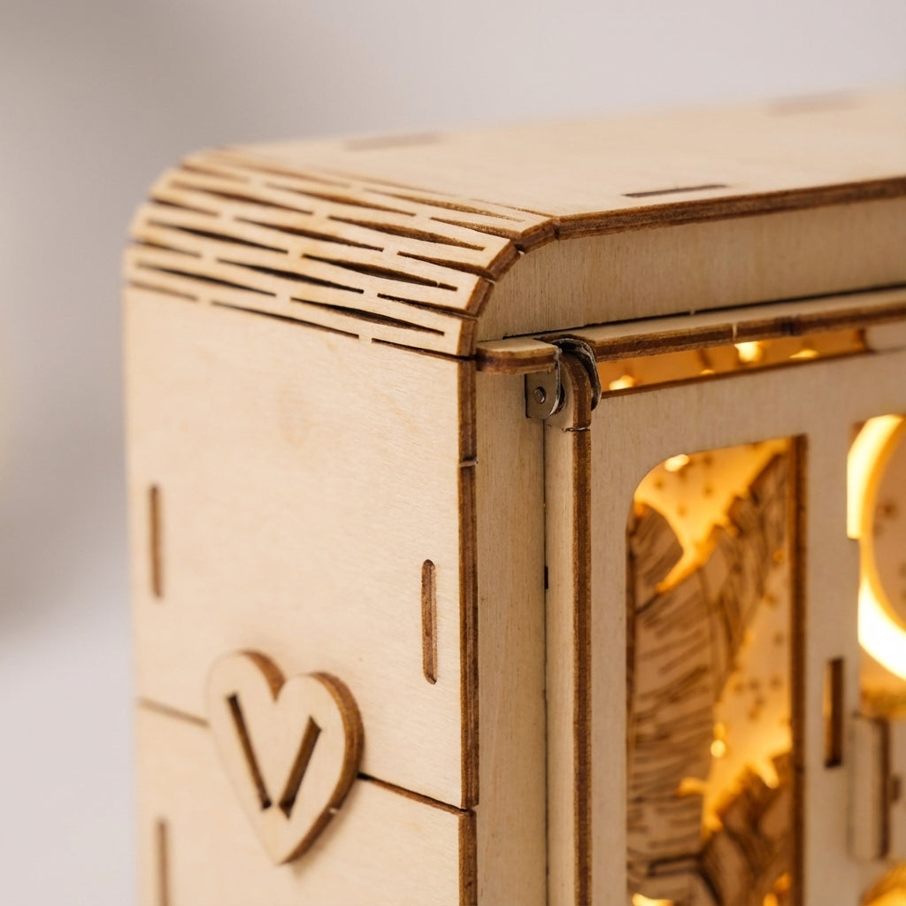 Tabletop Decorative Scene Box - SolaceCube