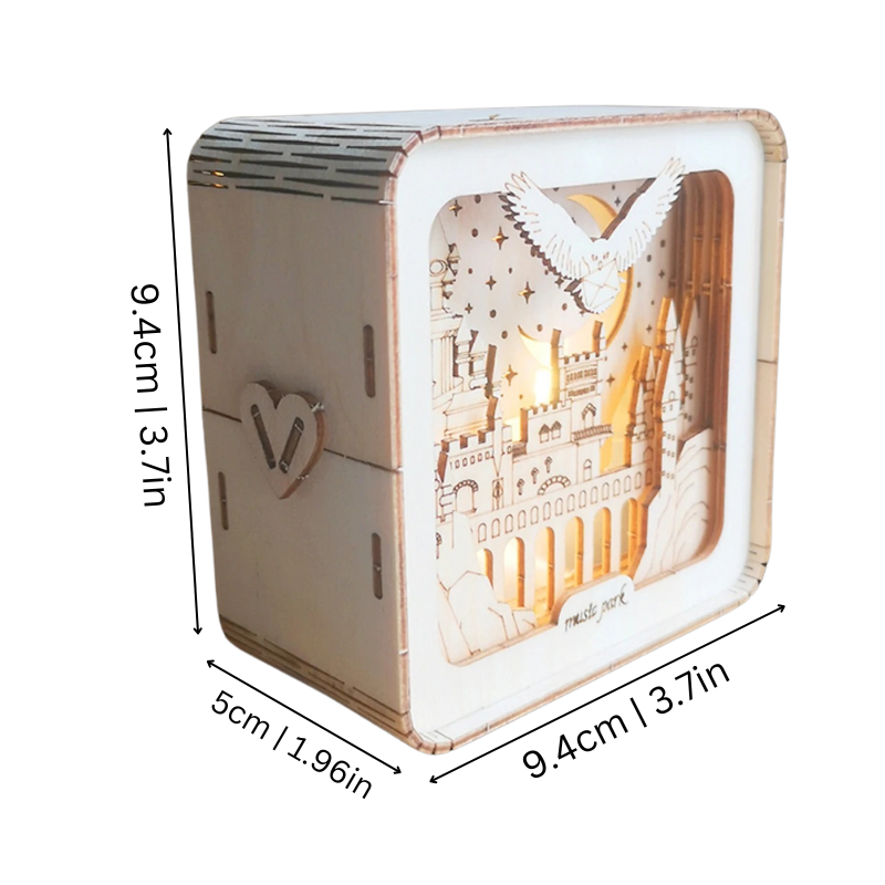 Tabletop Decorative Scene Box - SolaceCube