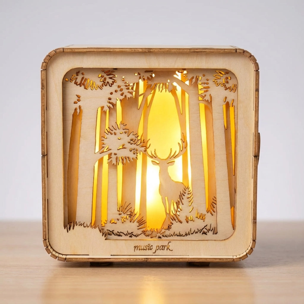 Tabletop Decorative Scene Box - SolaceCube