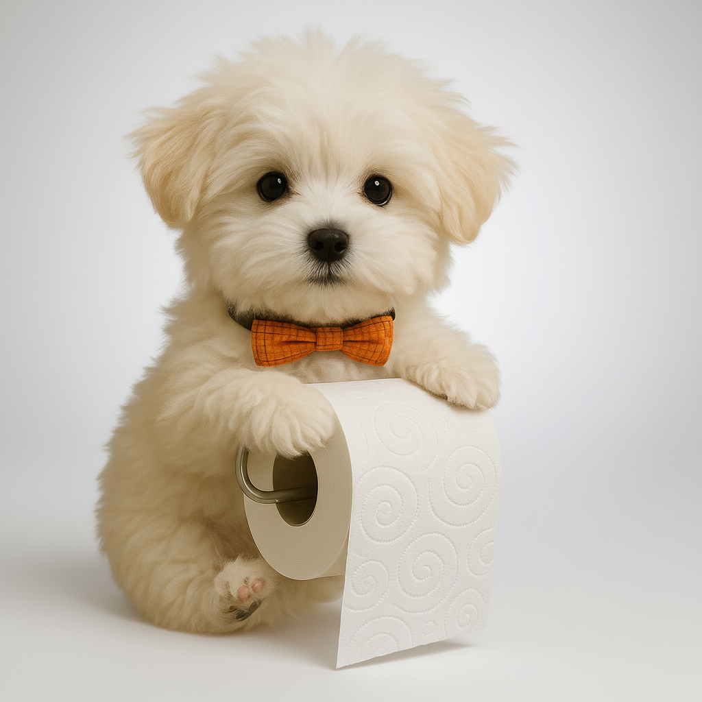Dog-Shaped Decorative Holder for Home or Office