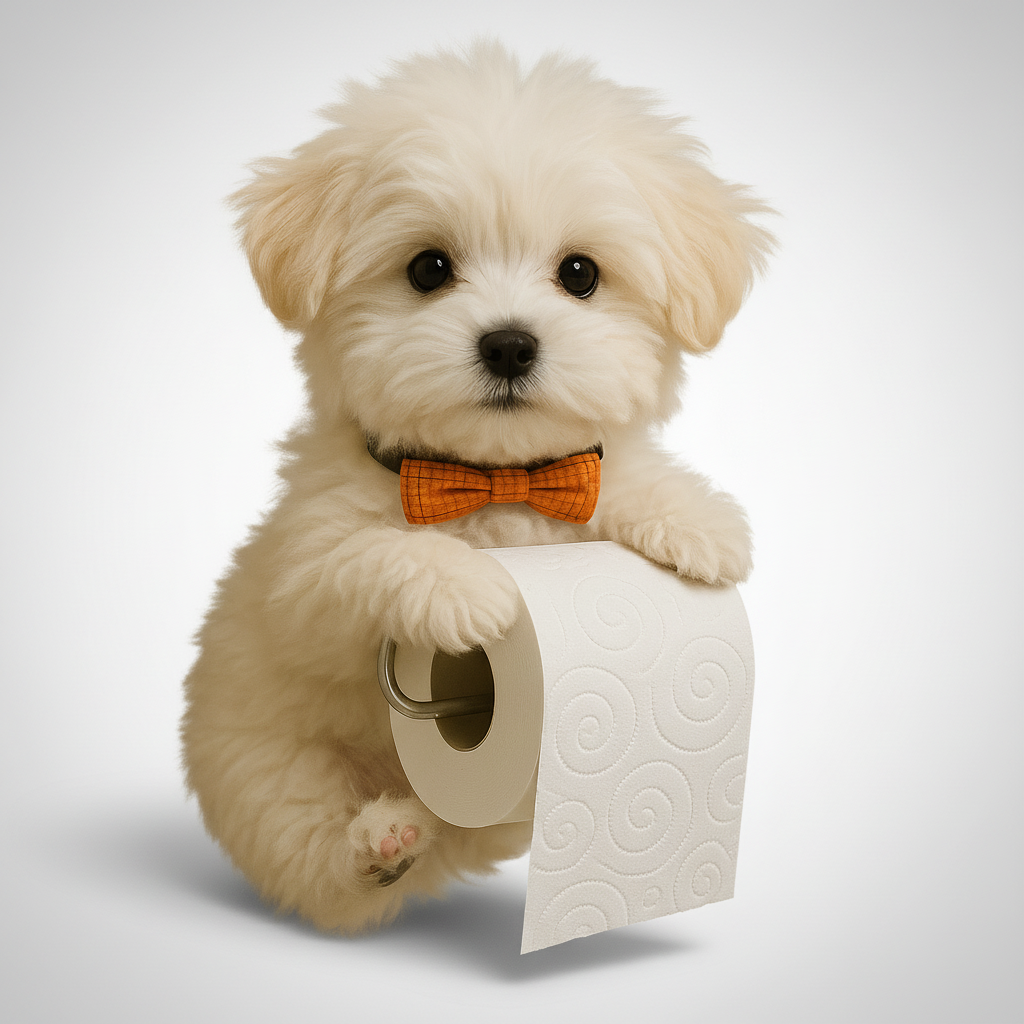 Dog-Shaped Decorative Holder for Home or Office
