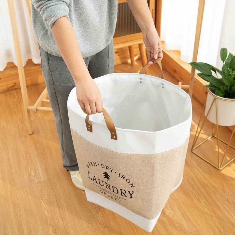 Premium Storage Basket with Chic Handles | Perfect for Organized Spaces