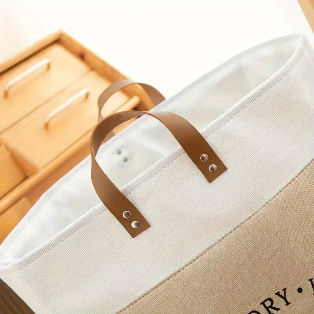 Premium Storage Basket with Chic Handles | Perfect for Organized Spaces