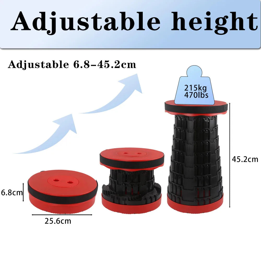 TravelLite – Compact Telescopic Outdoor Stool