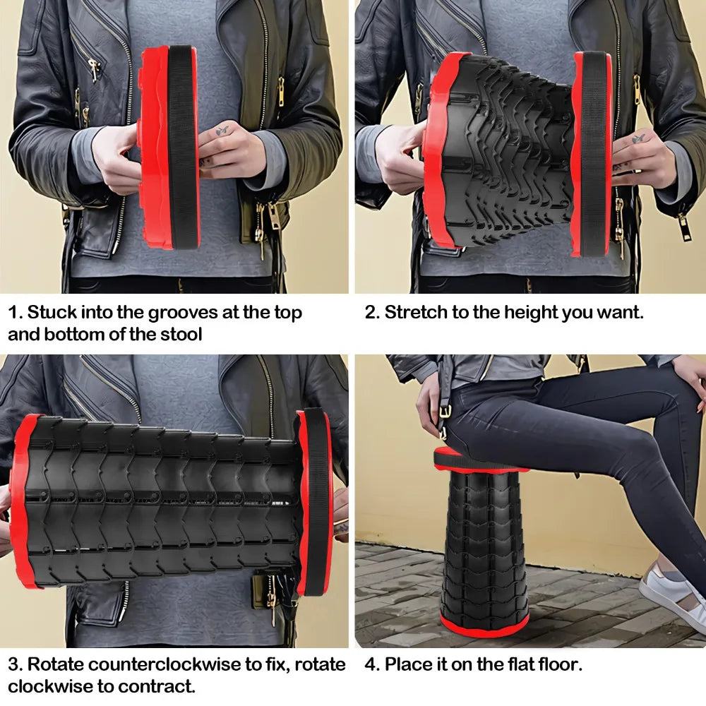 TravelLite – Compact Telescopic Outdoor Stool