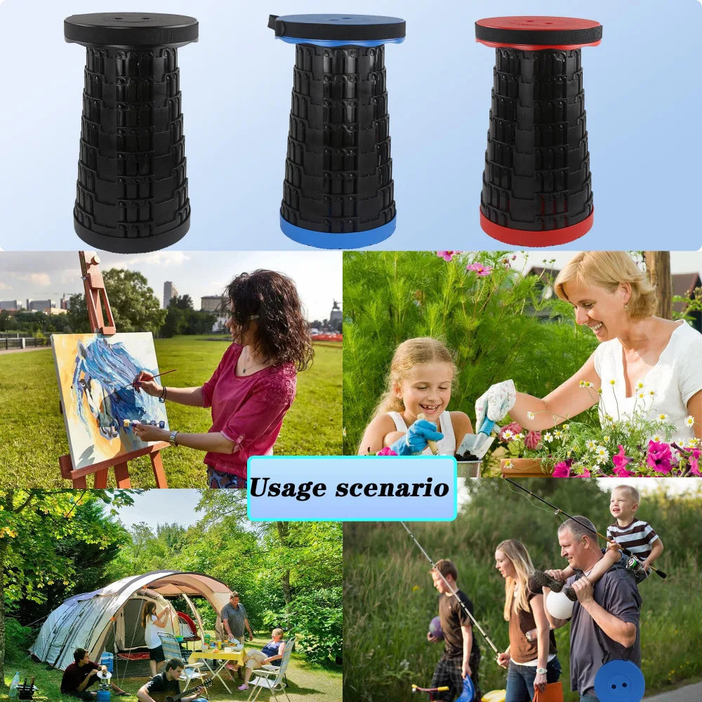 TravelLite – Compact Telescopic Outdoor Stool