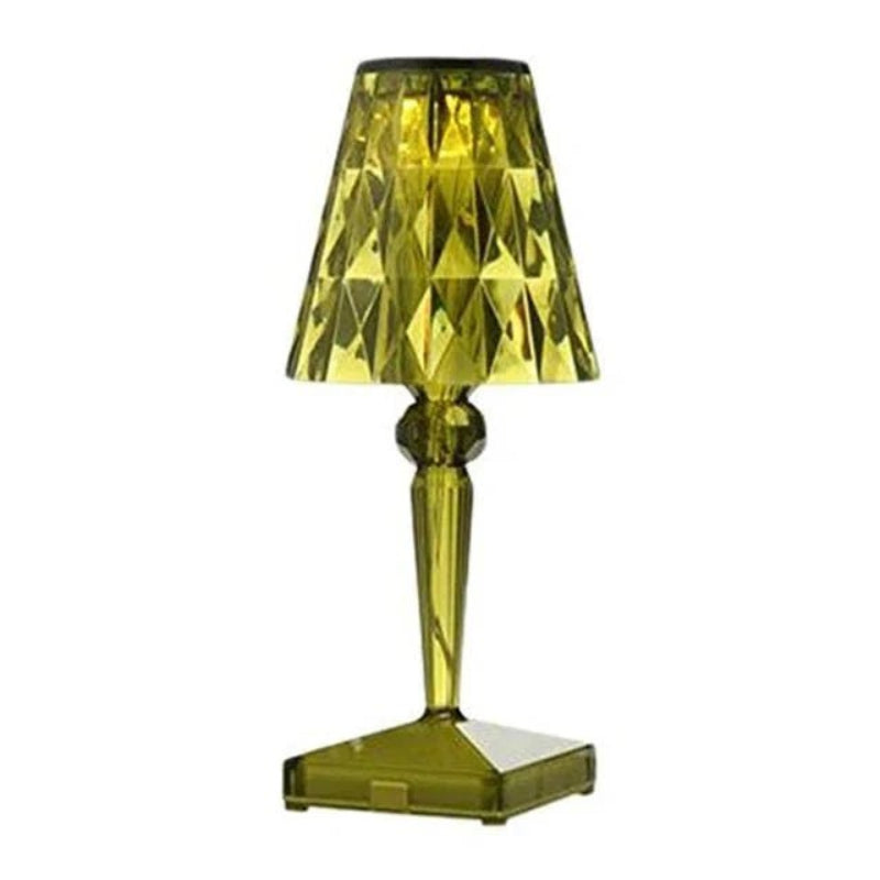 Rechargeable Gemstone Table Light for Modern Living Spaces