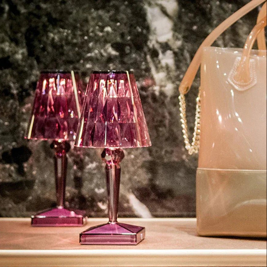 Rechargeable Gemstone Table Light for Modern Living Spaces