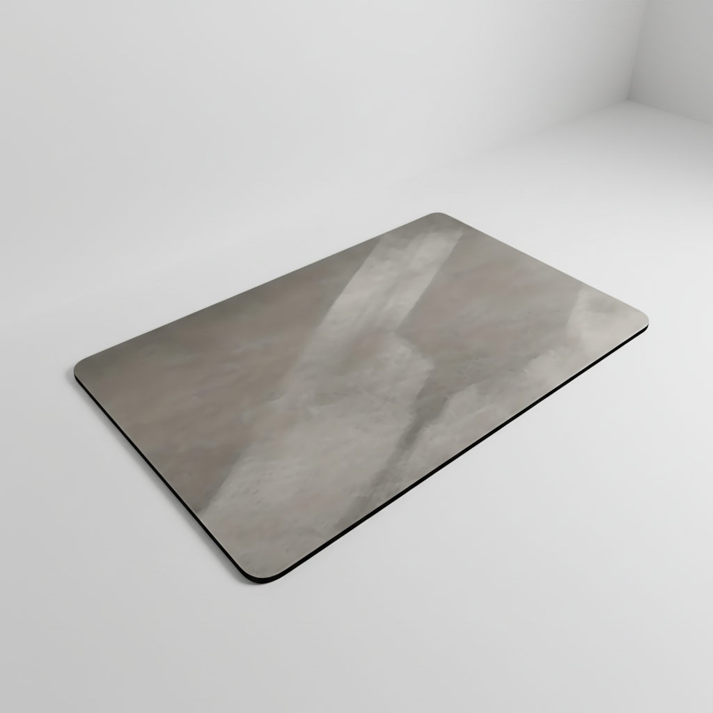 Absorbent Bathroom Mat Made from Diatomaceous Earth