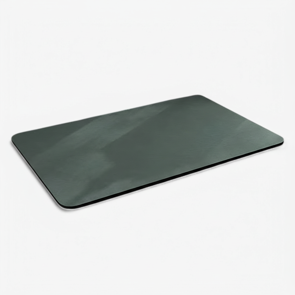 Absorbent Bathroom Mat Made from Diatomaceous Earth