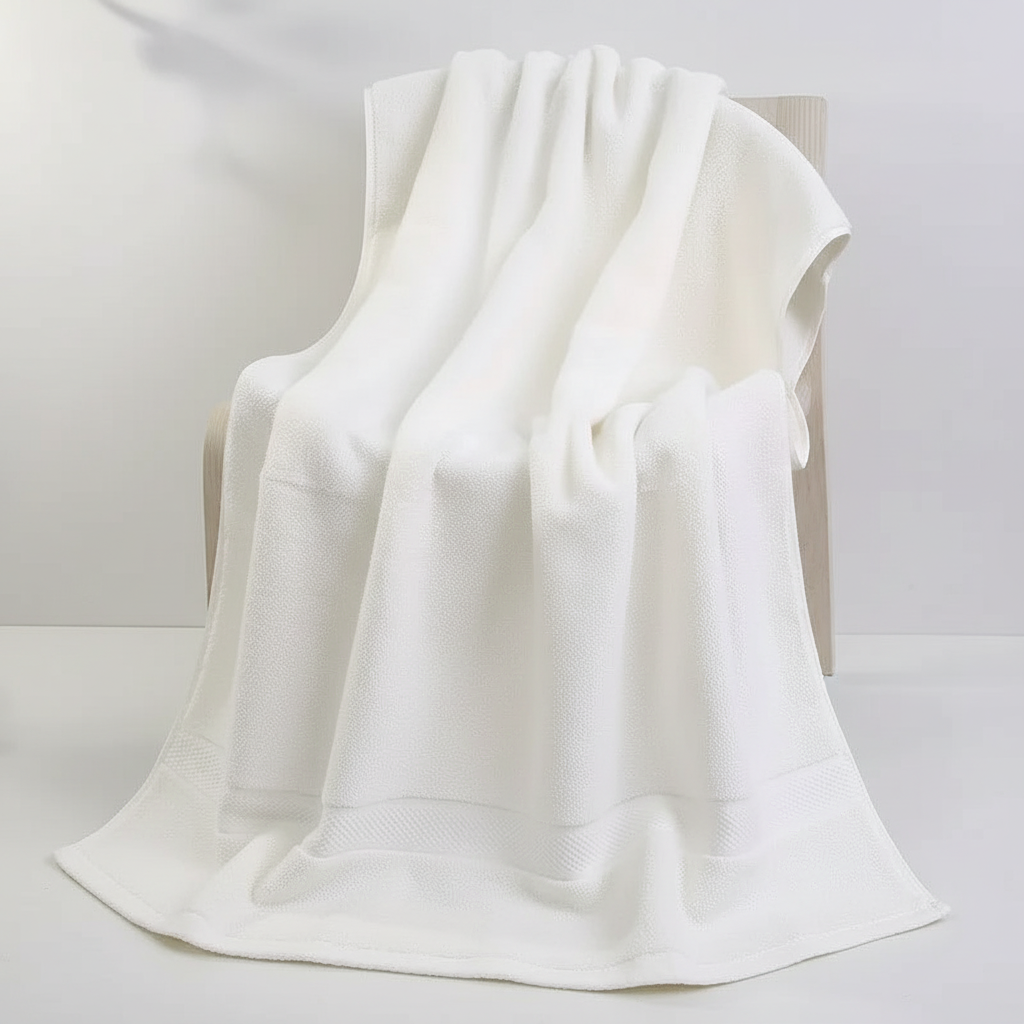 Soft Cotton Bath Towels - Absorbent and Cozy