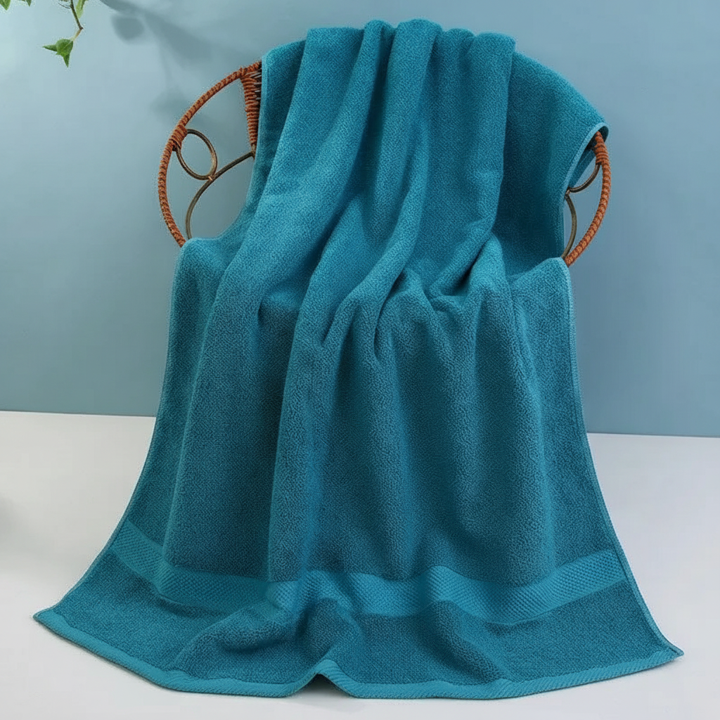 Soft Cotton Bath Towels - Absorbent and Cozy