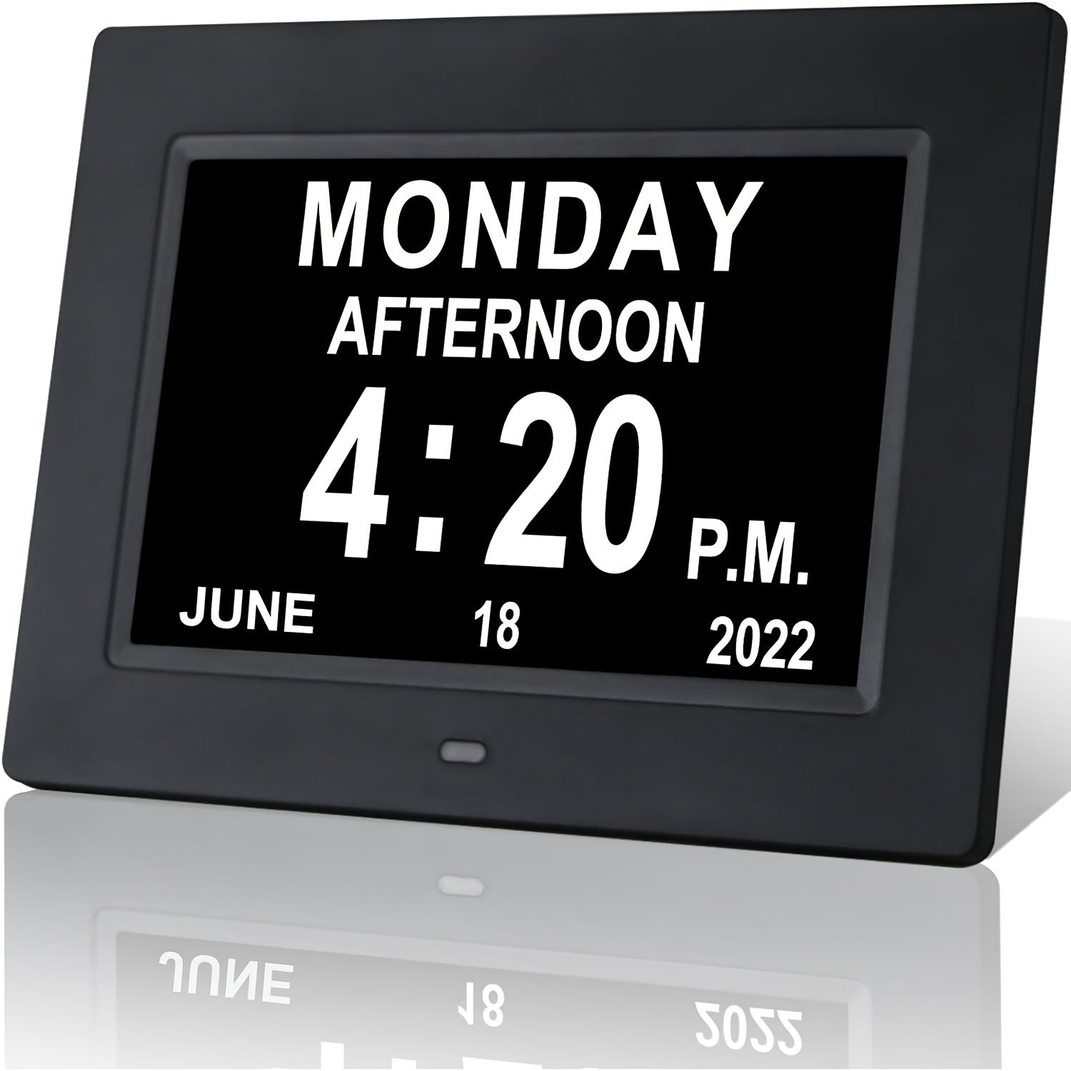 Smart USB Alarm Clock with Auto Brightness and Calendar