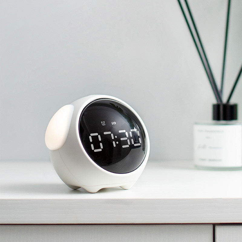 Charming Emoji Alarm Clock with Soft Night Glow
