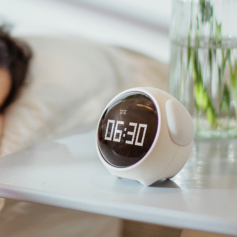 Charming Emoji Alarm Clock with Soft Night Glow