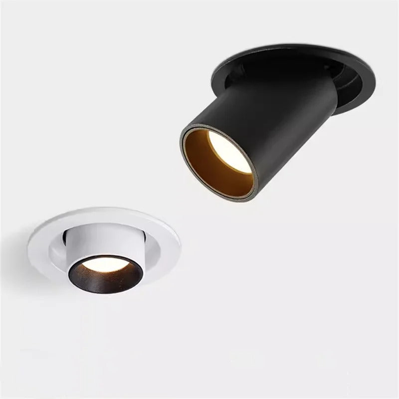 Sleek LED Recessed Ceiling Light Fixture for Indoor Use