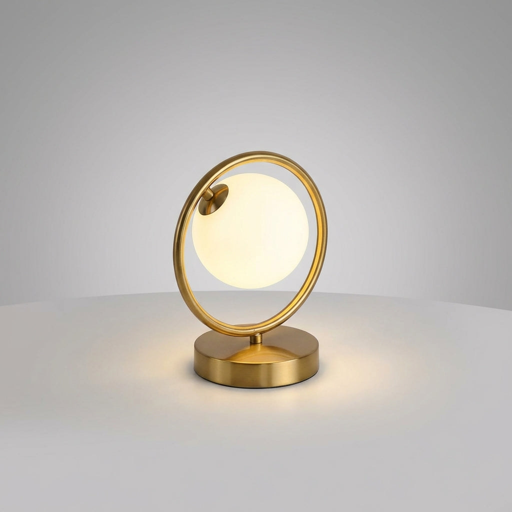 Adjustable Brightness Circular Desk Light