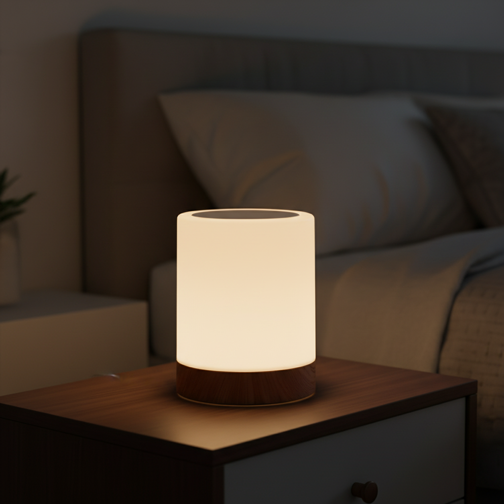 Adjustable Bedside Lamp - Dimmable Night Light