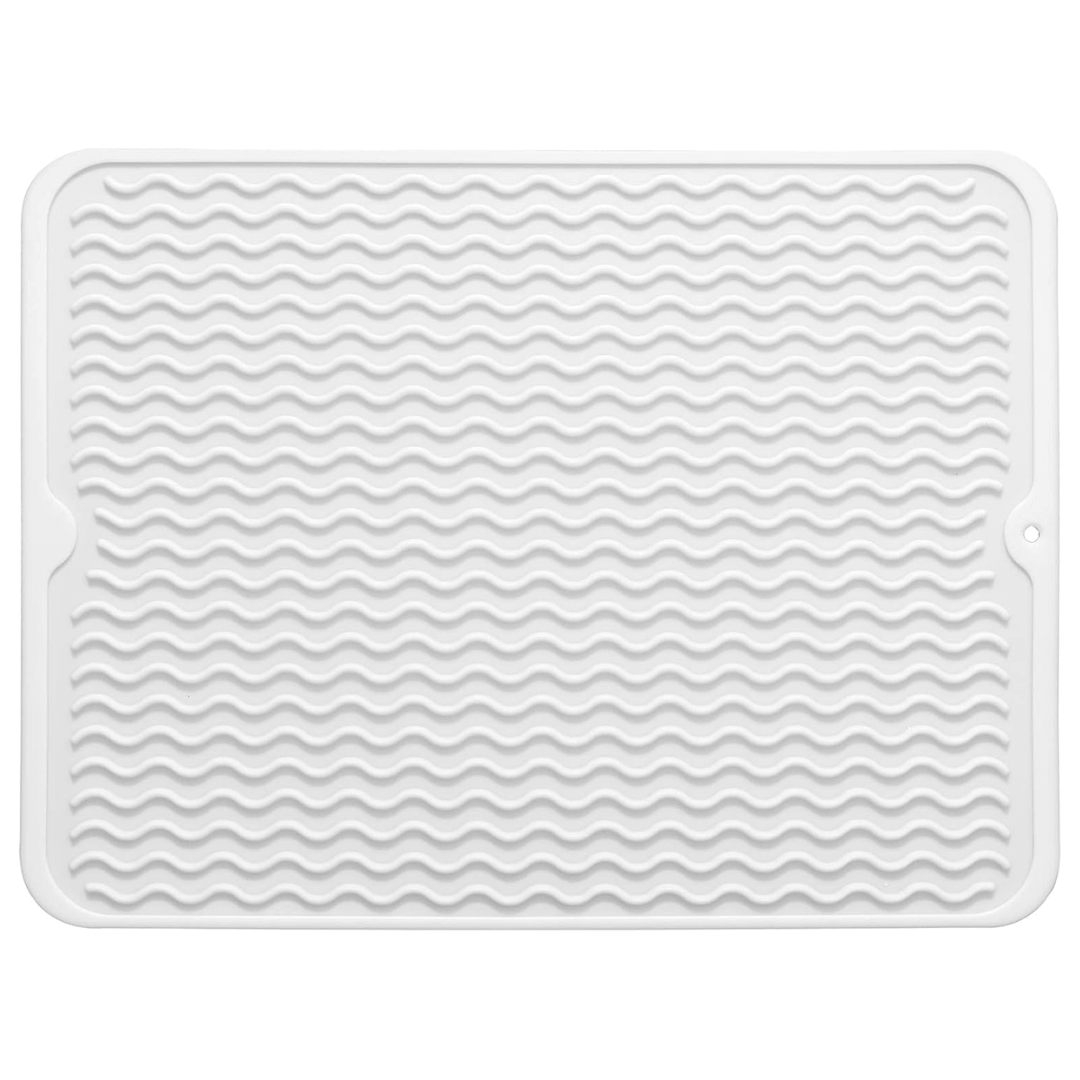 Eco-Friendly Silicone Dish Drying Mat - Heat Resistant Surface Protector
