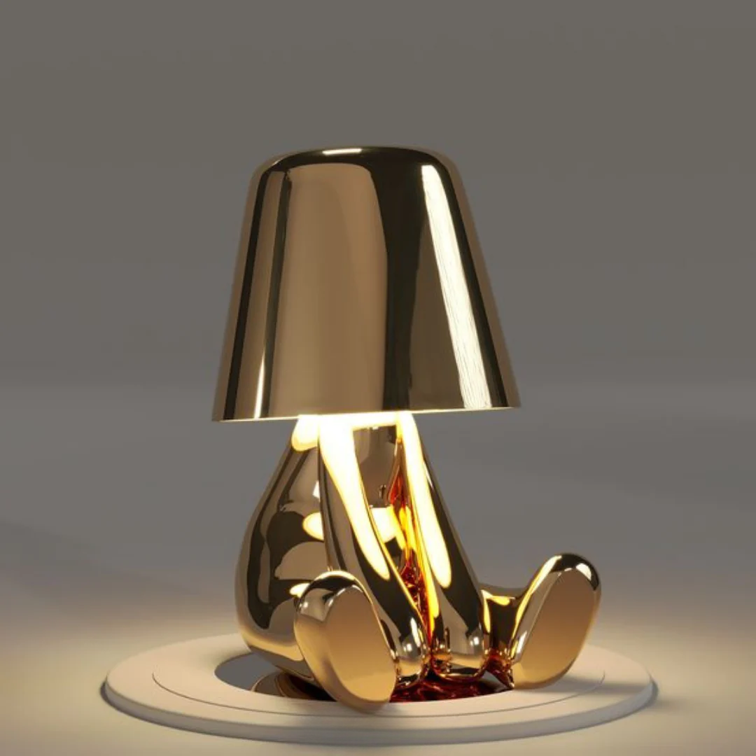 Adjustable Brightness Desk Lamp - Fun Design