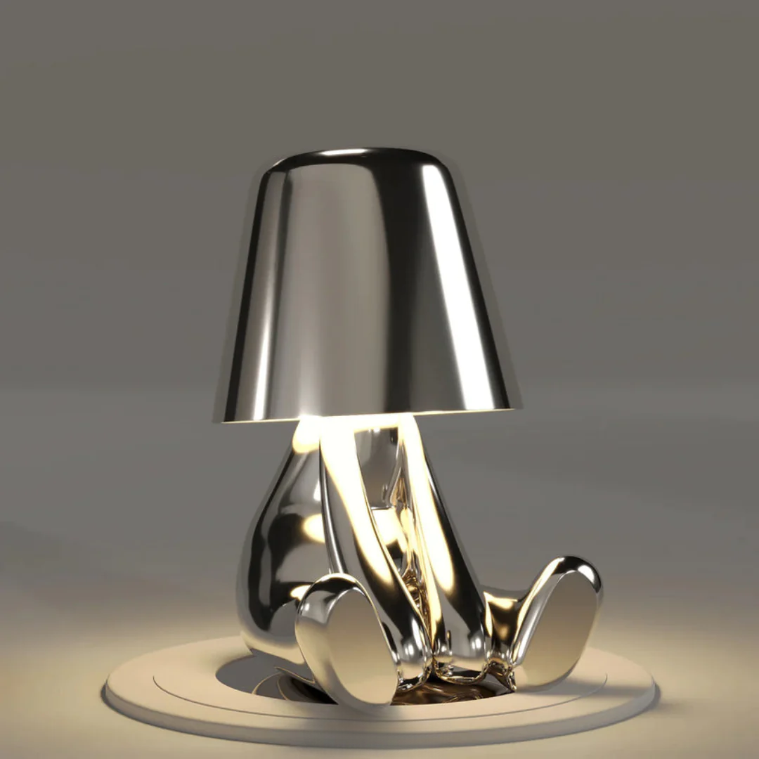 Adjustable Brightness Desk Lamp - Fun Design